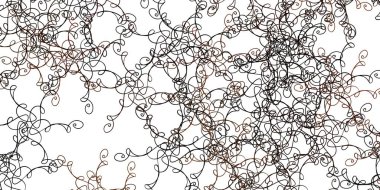 Açık Turuncu Arkaplan ve eğriler. Eğimli dairesel kavisli parlak bir illüstrasyon. Posterleriniz ve afişleriniz için en iyi tasarım.