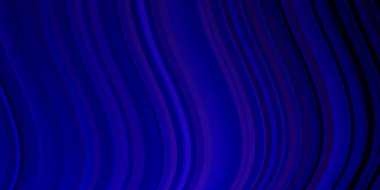 Açık Pembe, eğrili Mavi vektör düzeni.