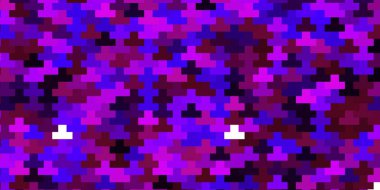 Kare biçiminde hafif Mor vektör deseni.