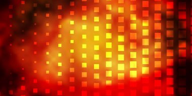 Dikdörtgenli koyu turuncu vektör şablonu. Gradyan dikdörtgenleri olan bir resim. İş tanıtımınız için tasarım.