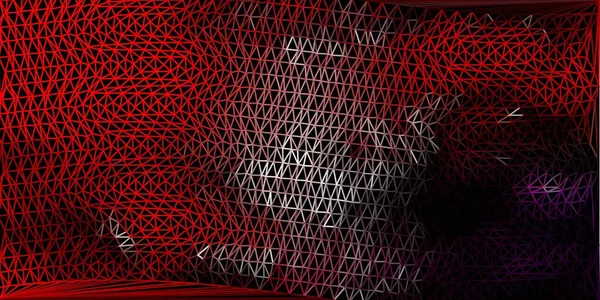 Lichtroze Rode Vector Abstracte Driehoek Achtergrond Moderne Abstracte Illustratie Met — Stockvector