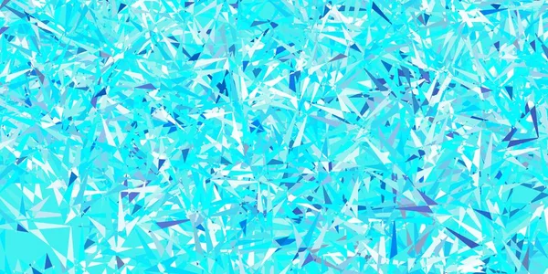 Светло Синий Векторный Фон Треугольниками Треугольные Фигуры Красочным Градиентом Абстрактном — стоковый вектор