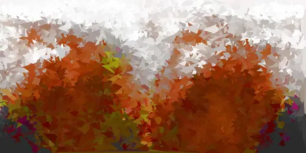 Dunkelgelber Vektor Abstrakten Dreieck Hintergrund Bunte Abstrakte Illustration Mit Gradientendreiecken — Stockvektor