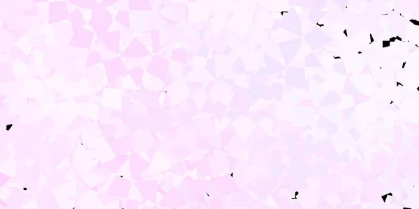 Fond Vectoriel Violet Clair Avec Triangles Formes Triangle Avec Dégradé — Image vectorielle