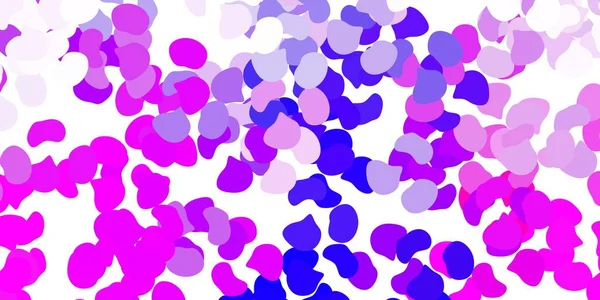 Luz Púrpura Telón Fondo Vector Rosa Con Formas Caóticas Formas — Archivo Imágenes Vectoriales