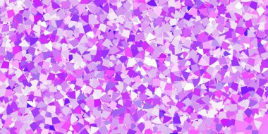 Açık mavi, çizgileri ve üçgenleri olan kırmızı vektör arkaplanı. Üçgenli soyut gradyan çizimi. Broşürler, broşürler için desen