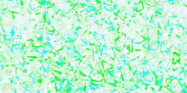 Üçgenli açık yeşil vektör arkaplanı. Soyut tarzda, üçgen ve çizgilerle basit bir tasarım. Duvar kağıtlarınız için tasarım.