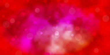 Dairesel açık kırmızı vektör arkaplanı.