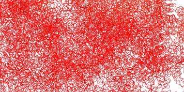 Çizgileri olan koyu turuncu vektör arka plan. Bükülmüş çizgileri olan yepyeni renkli bir çizim. İş broşürleri, broşürler için desen