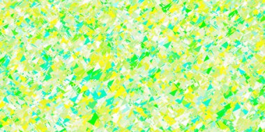 Açık yeşil, sarı arkaplan üçgenli, çizgili. Modern tarzda üçgen şekilli akıllı soyut çizimler. Reklamlar için şablon.