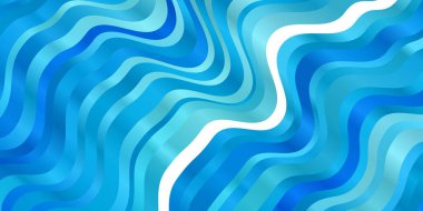 Wry çizgileri ile hafif BLUE vektör şablonu.