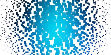 Çizgiler, dikdörtgenler ile hafif BLUE vektör düzeni.