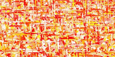 Açık Turuncu vektör düzeni çizgiler, üçgenler. Soyut üçgenli dekoratif tasarım. Bir cep telefonu için arka plan.