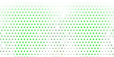 Açık yeşil, daireli sarı vektör şablonu. Renkli damlaları olan soyut parlak bir illüstrasyon. Bir marka kitabı için yeni şablon.