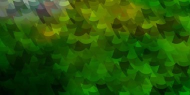 Açık yeşil, dikdörtgenli sarı vektör şablonu. Gradyan dikdörtgenleri olan bir resim. Web siteleri, iniş sayfaları için desen.