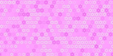 Hastalık sembollü açık mor vektör dokusu. Dekoratif tarzında renkli işaretleri olan akıllı illüstrasyon. Karantina olayları için en iyi tasarım.