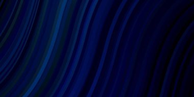 Çizgileri olan koyu mavi vektör arkaplanı.