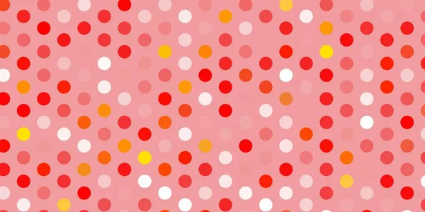 泡のある明るい赤色のベクトル背景 自然のスタイルでカラフルなスポットと抽象的なイラスト ポスター バナーのデザイン — ストックベクタ