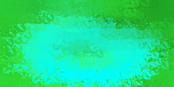 Üçgen Şekilli Koyu Yeşil Vektör Şablonu Soyut Renkli Üçgen Şekilli — Stok Vektör