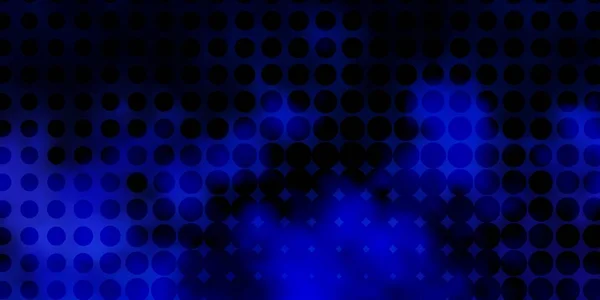Dunkelrosa Blauer Vektorhintergrund Mit Blasen — Stockvektor