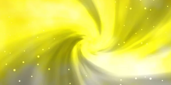 明るい星と明るい黄色のベクトルレイアウト — ストックベクタ