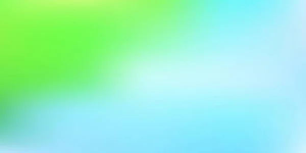 Ljusblå Grön Vektor Suddigt Mönster Färgglad Abstrakt Illustration Med Suddig — Stock vektor