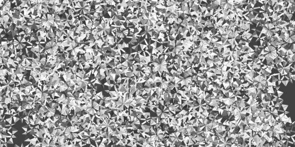 Светло Серый Векторный Шаблон Льдом Снежинки Умная Геометрическая Абстрактная Иллюстрация — стоковый вектор