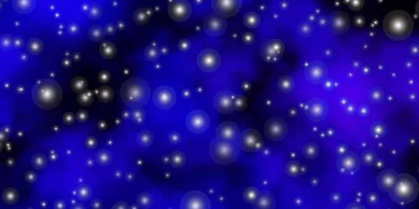 Темно Фиолетовый Вектор Яркими Звездами — стоковый вектор