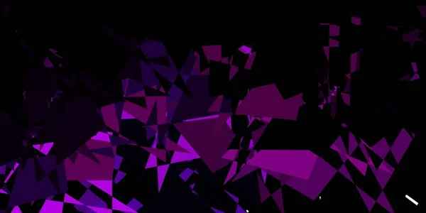 ランダムな形の濃い紫色のベクトル背景 グラデーションのある抽象的なスタイルでシンプルなデザイン 携帯電話の背景 — ストックベクタ