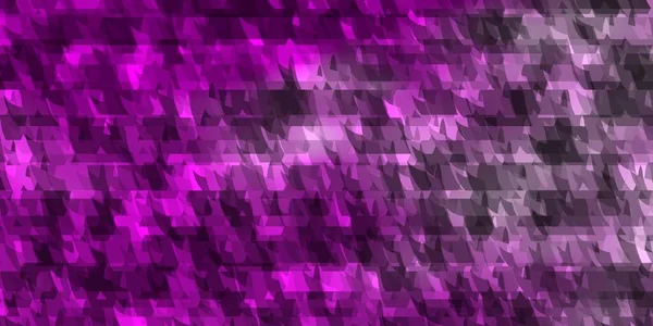 Luz Púrpura Patrón Vectorial Rosa Con Líneas Triángulos Triángulos Gradiente — Archivo Imágenes Vectoriales