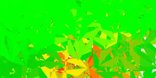 Темно Зеленый Векторный Полигональный Обратный Ход Элегантная Абстрактная Иллюстрация Градиентными — стоковый вектор