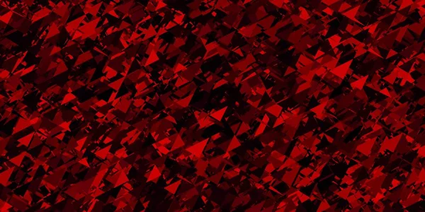 Tmavě Růžové Vektorové Pozadí Trojúhelníky Čárami Web Materiál Ilustrace Barevnými — Stockový vektor