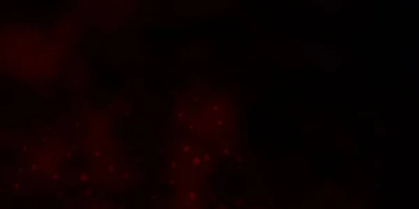 Темно Красная Векторная Текстура Красивыми Звездами — стоковый вектор