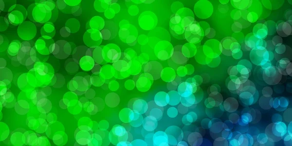 ライトブルー緑のベクトルの背景 — ストックベクタ