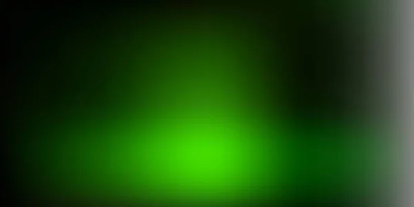 Dunkelgrüne Vektorabstrakte Verwischen Den Hintergrund Bunte Illustration Mit Farbverlauf Halbton — Stockvektor