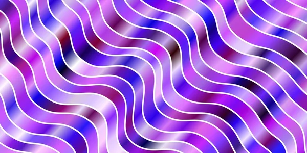 Fond Vectoriel Violet Clair Avec Lignes Courbes — Image vectorielle
