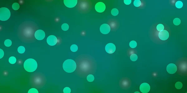 Light Green Διανυσματικό Πρότυπο Κύκλους Αστέρια — Διανυσματικό Αρχείο