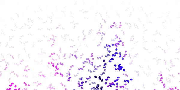 Světle Fialová Růžová Vektorová Šablona Abstraktními Tvary Barevná Ilustrace Jednoduchými — Stockový vektor