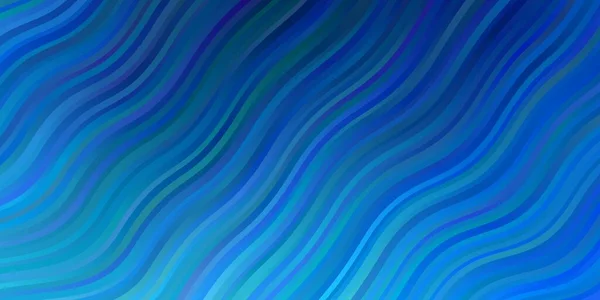 Ανοικτό Μπλε Διανυσματικό Πρότυπο Καμπύλες Γραμμές — Διανυσματικό Αρχείο