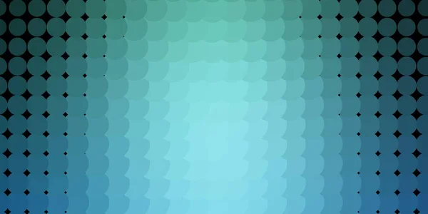 Blu Scuro Sfondo Vettoriale Rosso Con Cerchi — Vettoriale Stock