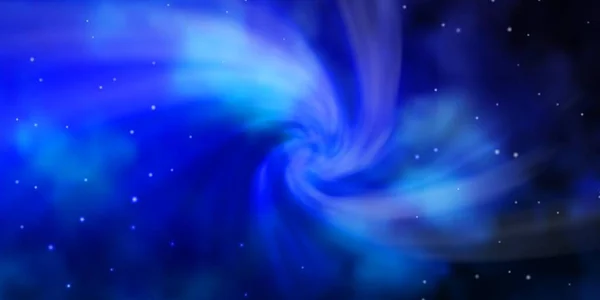 Hellblaues Vektormuster Mit Abstrakten Sternen — Stockvektor