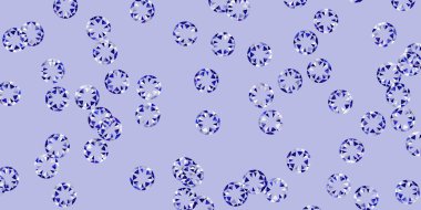 Küreli açık mor vektör deseni. Doğa tarzında renkli noktaları olan soyut illüstrasyon. Broşürler, broşürler için desen.