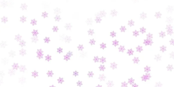 Ανοιχτό Μωβ Διάνυσμα Φυσικό Φόντο Λουλούδια Εικονογράφηση Αφηρημένα Πολύχρωμα Λουλούδια — Διανυσματικό Αρχείο