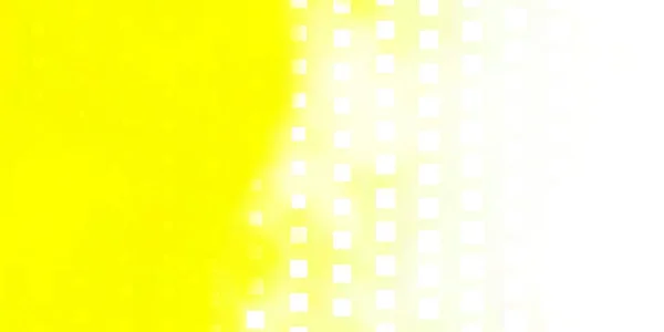 Luz Fundo Vetor Amarelo Com Retângulos — Vetor de Stock