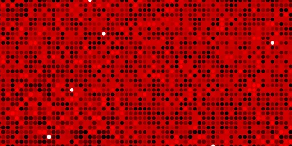 Patrón Vectorial Rojo Oscuro Con Esferas — Vector de stock