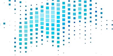 Çizgiler, dikdörtgenler ile koyu mavi vektör düzeni.