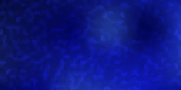 Светло Синий Векторный Шаблон Шестиугольном Стиле Иллюстрация Цветными Шестиугольниками Поверхности — стоковый вектор