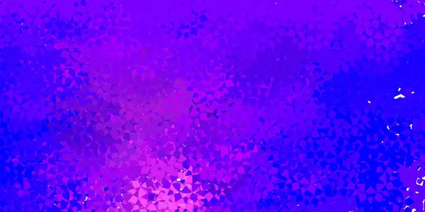 Modèle Vectoriel Violet Foncé Avec Des Formes Triangulaires Illustration Matériel — Image vectorielle