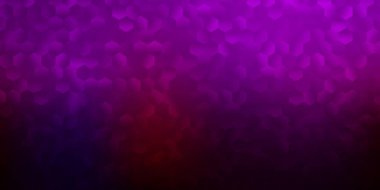 Koyu mavi, kırmızı vektör arkaplan ve altıgen. Renkli basit altıgenli yaratıcı bulanık arkaplan. Sosyal ağlarınız için tasarım.