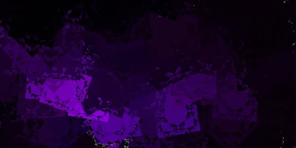 Темно Рожевий Векторний Візерунок Багатокутними Формами Веб Матеріал Ілюстрація Барвистими — стоковий вектор